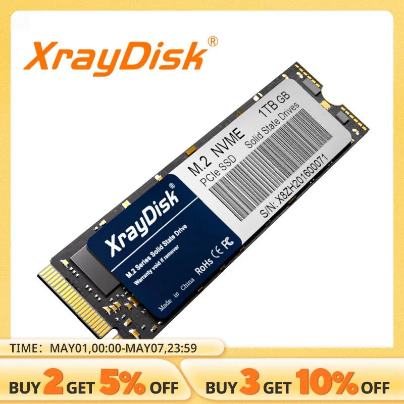 XrayDisk Ʈ ũž SSD PCIe NVME, ָ Ʈ ̺, 2280  ϵ ũ, HDD, M.2 SSD, 128GB, 256GB, 512GB, 1TB, Gen3 * 4